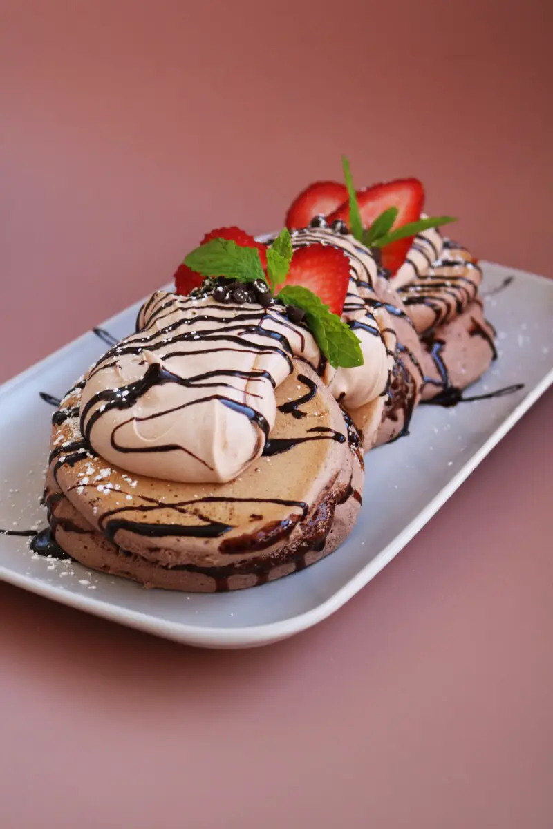 Triple Chocolate Cloud Pancake