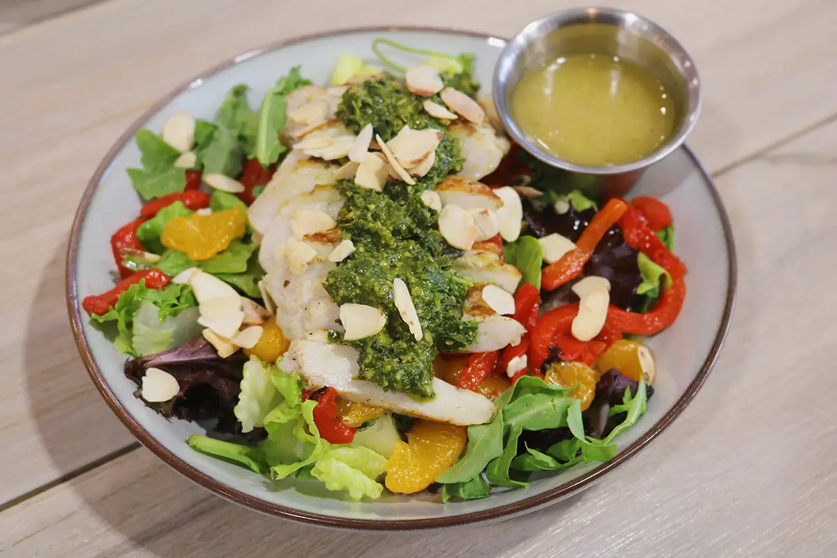 healthy chick salad